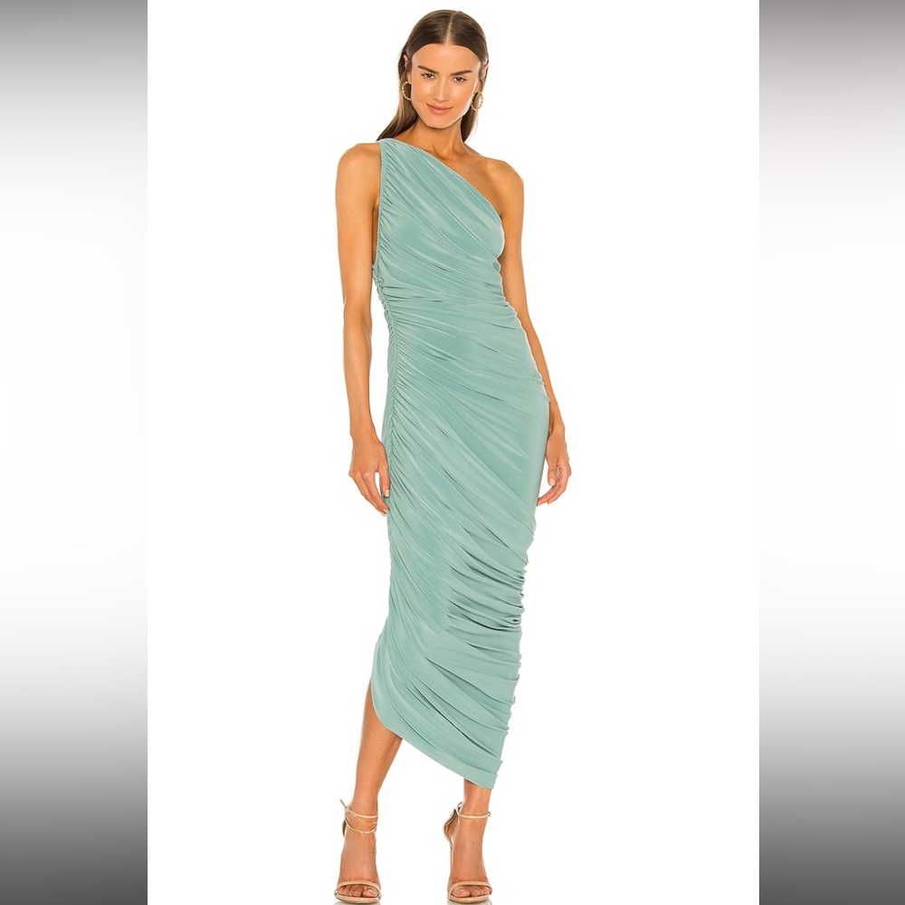 Norma Kamali - Diana dress in Vintage Mint - Med